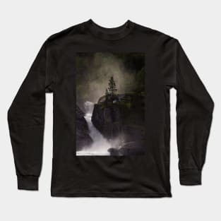 Waterfall detail Long Sleeve T-Shirt